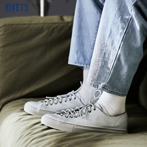  BUTTERO Italian-made hand-rubbed old small dirty shoes board shoes pure leather cowhide casual shoes made in Italy 8220