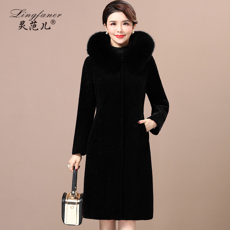 Manteau de fourrure femme - Ref 3173170 Image 1