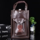 Bình dày bằng thép không gỉ 304 bình hông 1 kg 2 kg 5 kg nạp ngoài trời xách tay ấm đun nước bằng phẳng chai nhỏ ly rượu vang thuỷ tinh