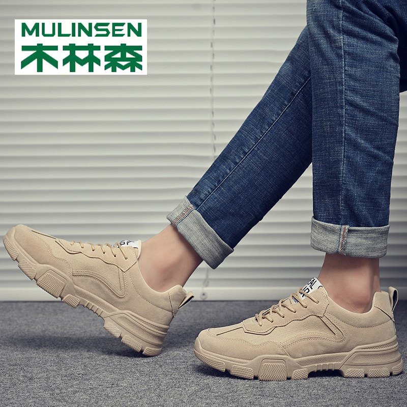 木林森 男式工装鞋 天猫优惠券折后￥69包邮（￥179-110）多色可选