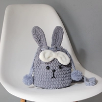 Мисс кролик серый материал