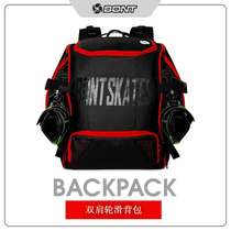 BONT Australie Bon Vitesse Skating Rucksack Wheel Slide Shoes Backpack Speed Skating Special Double Shoulder Skating Rucksack