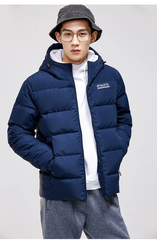 Anta nam down jacket 2018 mùa đông mới ngắn ấm áp và chống gió dày thể thao xuống áo khoác nam áo khoác lông vũ uniqlo