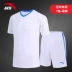 Anta thể thao phù hợp với nam mùa hè mới quần short tay ngắn bóng đá mặc thoáng khí thấm mồ hôi thể thao mỏng