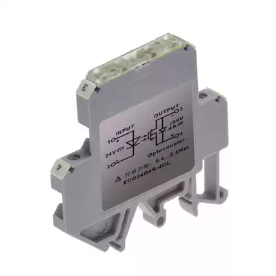 6mm ultra-thin rail mounted solid state relay SSR module switching current 4A board and PLC expansion