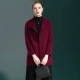 Áo len cashmere hai mặt nữ đoạn ngắn tuổi trung niên lỏng lẻo cỡ lớn mẹ tải phiên bản áo len handmade của Hàn Quốc áo parka nữ