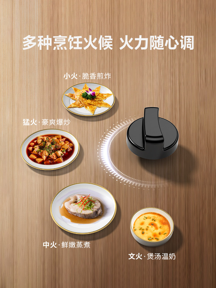 Midea Itb91 Gas Stove, Household Double Stove, Natural Gas, Liquefied Gas, Tabletop Stove, Stainless Steel Stove