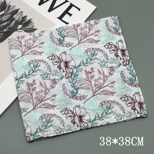 Старомодный носовой платок подходит для мужчин и женщин, хлопковый классический шарф для пожилых людей