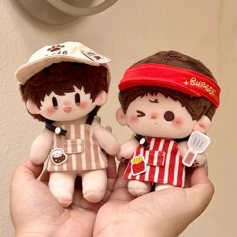 Cute Encounter Time 24-Hour Convenience Store Series 10cm Doll Clothes Cotton Doll Self-Mockery Bear Versatile Casual Clothes Cute Encounter Time 24-Hour Convenience Store Series 10cm Doll Clothes Cotton Doll Self-Mockery Bear Versatile Casual Clothes