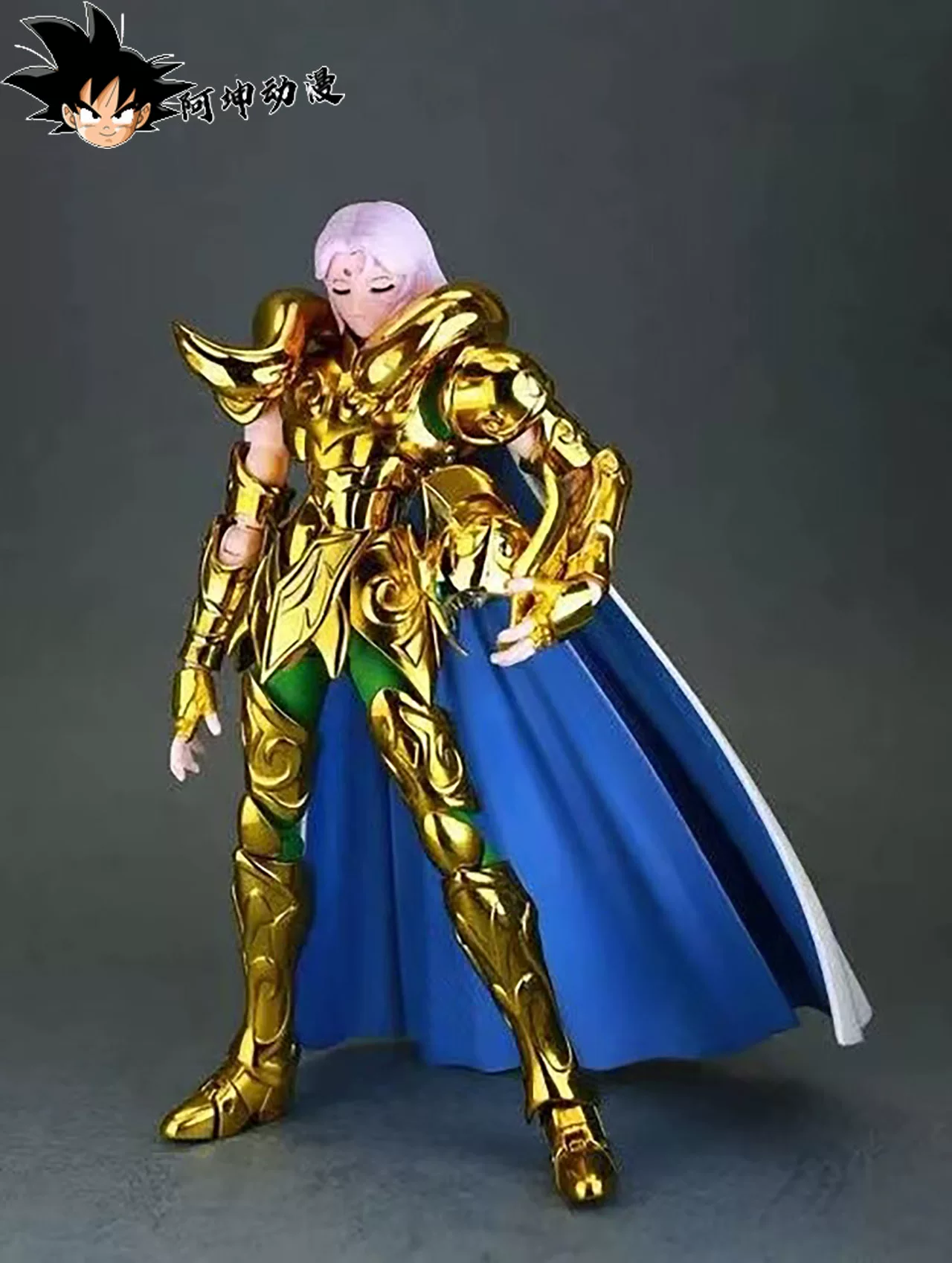 Spot Kun MC Aries Mr. Mu с Shonnou сплавом Saint Seiya Священные одежды EX 24K Звездный