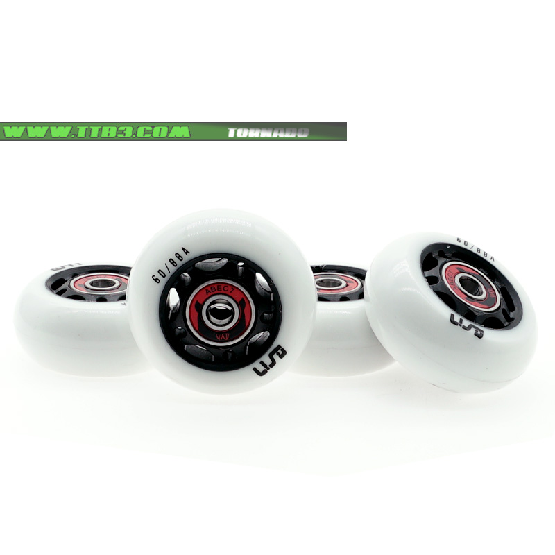 USD original wheel set 60mm mm 88a hardness with bearing axle limit wheel sliding shoe small wheel