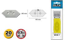 Original Japan Olfa MCB-1 45 Degree Angle Cutter 5 Piece MC-45 2B