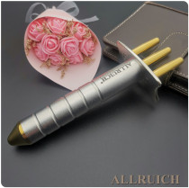 ALLRUICH titanium magnetic energy acid exhaust Rod matte magnetic massage stick Meridian dredge Meridian dredging lymph magnetic titanium alloy trigeminal