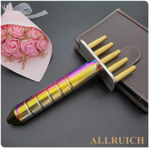 ALLRUICH Taiwan titanium magic titanium beauty magnetic fork meridian massage magnetic therapy Rod Tongchuangluo detoxification beauty