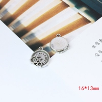 Молочно белые серебряные часы с моличкой