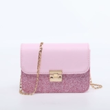 Сумка через плечо, блестки для ногтей для школьников, сумка на одно плечо, небольшая сумка, коллекция 2022, в корейском стиле