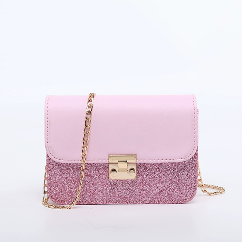 Сумка через плечо, блестки для ногтей для школьников, сумка на одно плечо, небольшая сумка, коллекция 2022, в корейском стиле