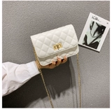 Цепь, сумка через плечо, маленькая модная небольшая сумка, в стиле Шанель, на цепочке, в корейском стиле