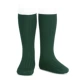 780 темно-зеленых носков до середины икры