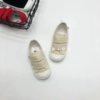 На липучке, бежевый