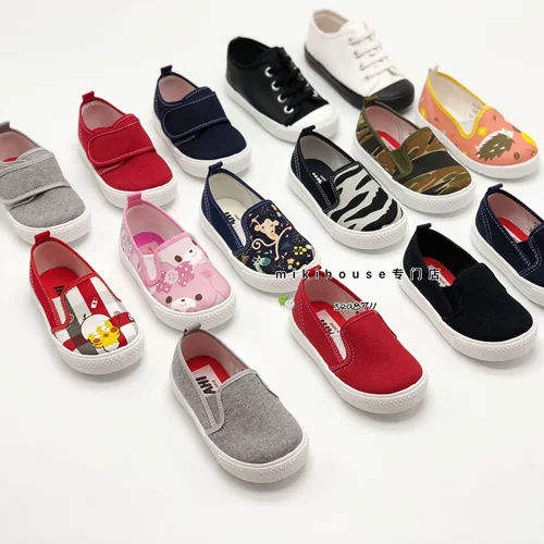 Спосоковые товары!Японская обувь Asahi Asahi Diteslergarten, педали детская холст, сделанная в Японии