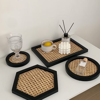 Tjj丨homemade ins retro rattan photography photography