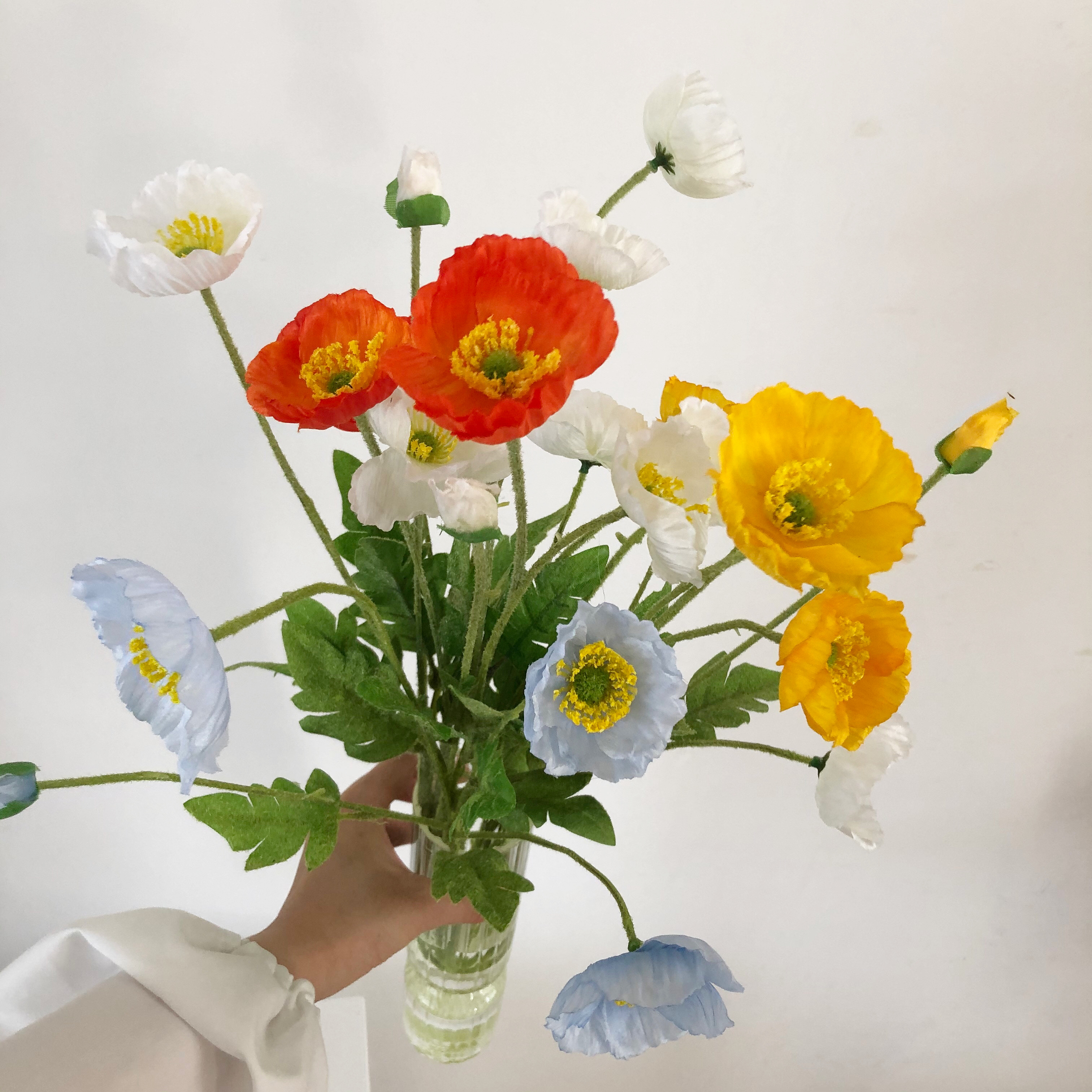 Han Winds Ins Yu Beauty Emulation Flower Fake Flowers Room Decoration Picnic Swing Pat Props Folk Soft Dress