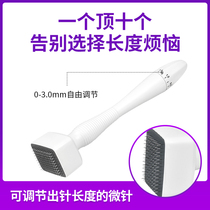 DRS in-line stamp seal stamp Microneedle roller Acne pit acne print Eye Titanium needle Local enhanced type