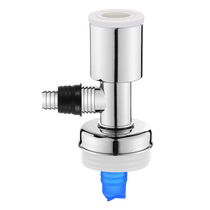 Washing machine drainage three-way kitchen drain three-way drainage pipe water purifier small kitchen treasure interface floor drain 3143