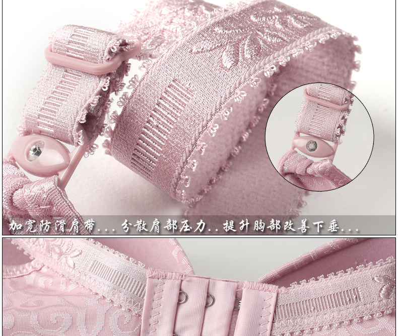 Kích thước lớn phần mỏng không có vòng ngực bằng thép áo ngực cotton thoáng khí đầy đủ chất béo mm mẹ đồ lót phụ nữ trung niên áo độn ngực