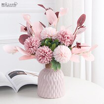 Fake flower simulation flower high-grade 2020 new bedside Decoration Master bedroom living room ornaments TV sides table flower