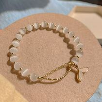 Whale Tail Bracelet Bead Pearl At Large Princess Shell Bracelet Girls Twin Day Style Hand Rope Girls Little Crownins