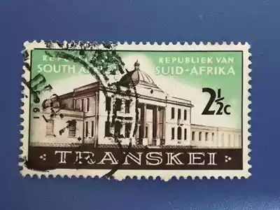 South Africa's Transkei stamp 1963 construction letter sold 1 piece full of 18 yuan