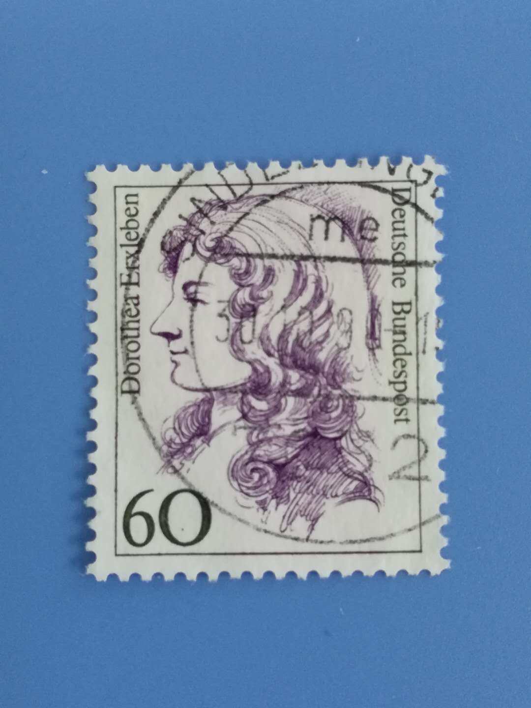German Stamps 1986-1988 A famous woman · Doctor Elksler Ben Letter Sold 1
