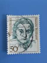 German stamps 1986-1988 famous female politician Toisse sold 1 piece of 18 yuan