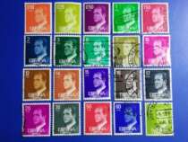 Spanish stamps from 1976 King Juan Carlos I new and old 20 pieces full of 18 yuan