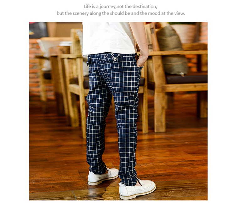 Pantalon garcon pantalon à carreaux - Ref 2054479 Image 20
