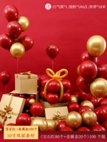 Gem Red+Metal Gold 100