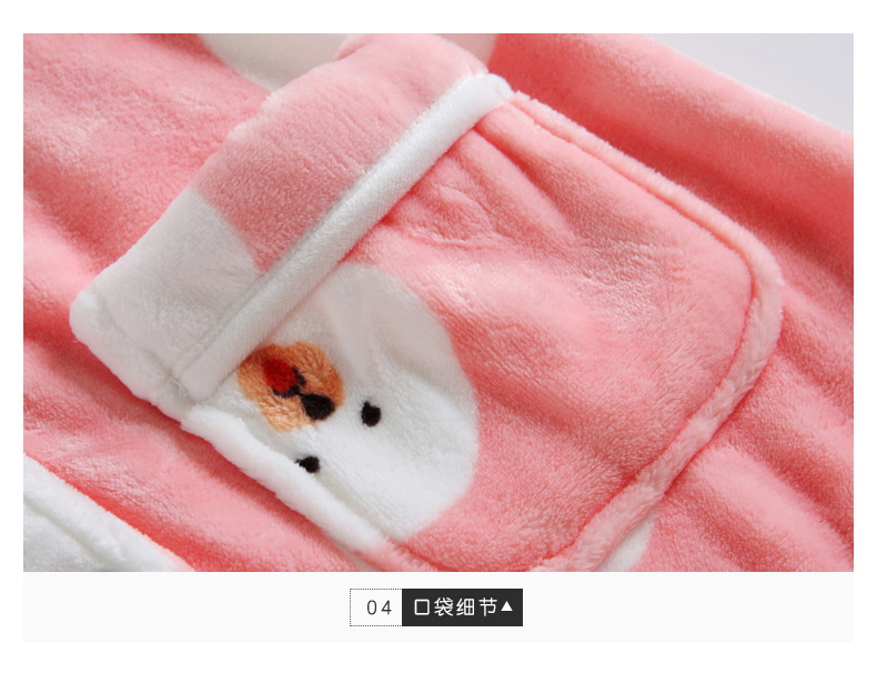 Màu xanh lá cây Jiaqiu mùa đông cặp đôi mới đồ ngủ phụ nữ flannel dài tay áo len nam san hô lông cừu ấm áp dịch vụ nhà phù hợp đồ bộ vải đũi