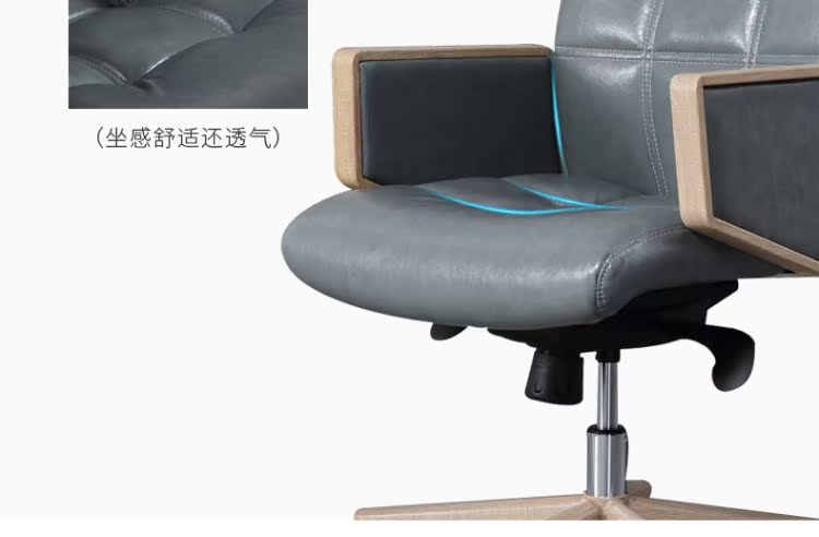 Nội thất văn phòng Phật Sơn ghế da ông chủ Schlofidi A936 Ghế văn phòng thời trang hiện đại ngả ghế lớp lớn