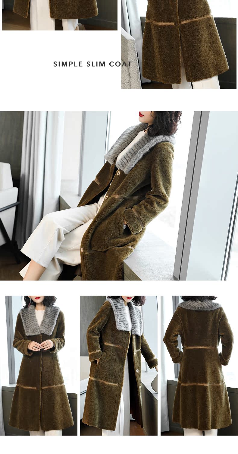 Manteau de fourrure femme - Ref 3174972 Image 11