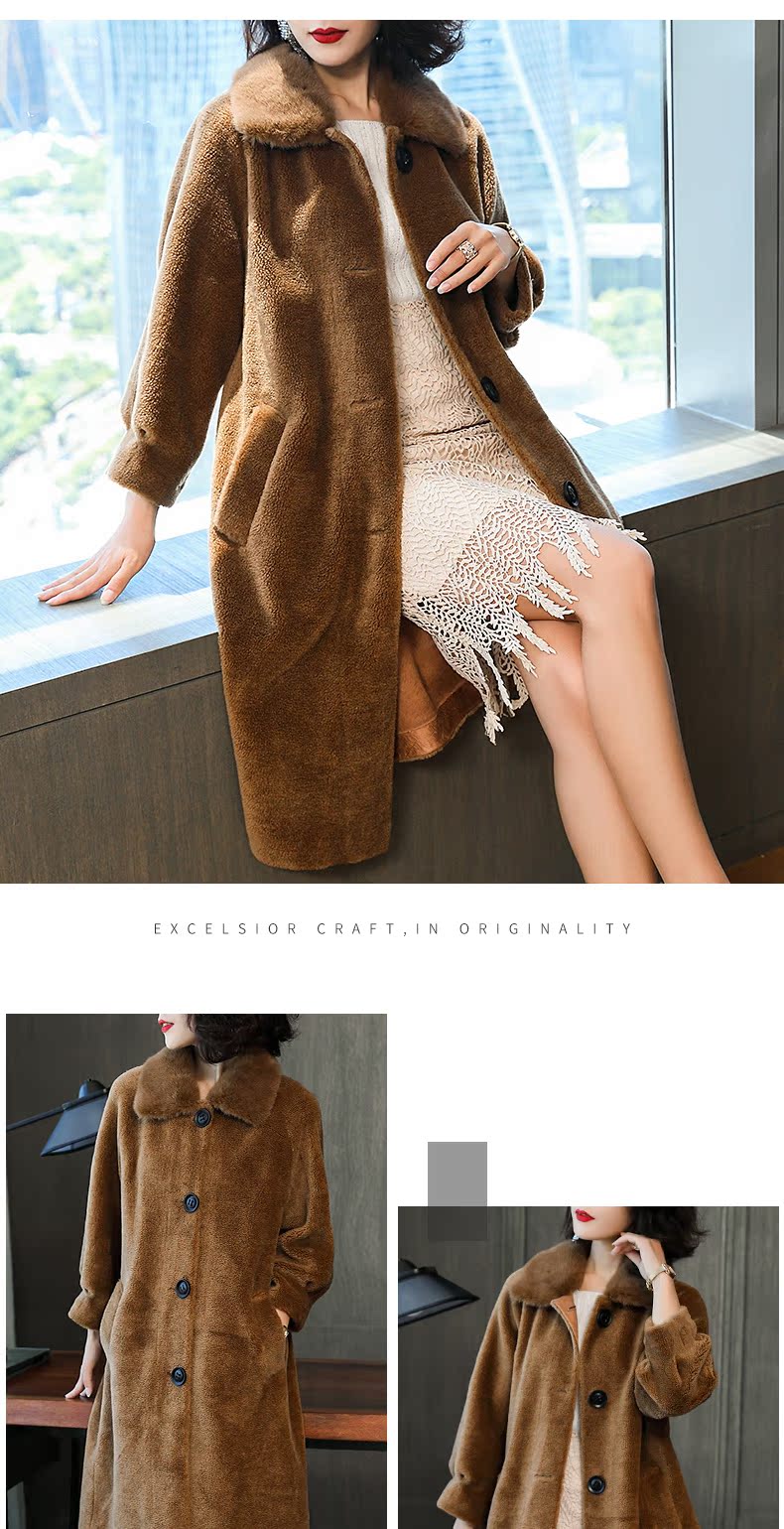 Manteau de fourrure femme - Ref 3171958 Image 10