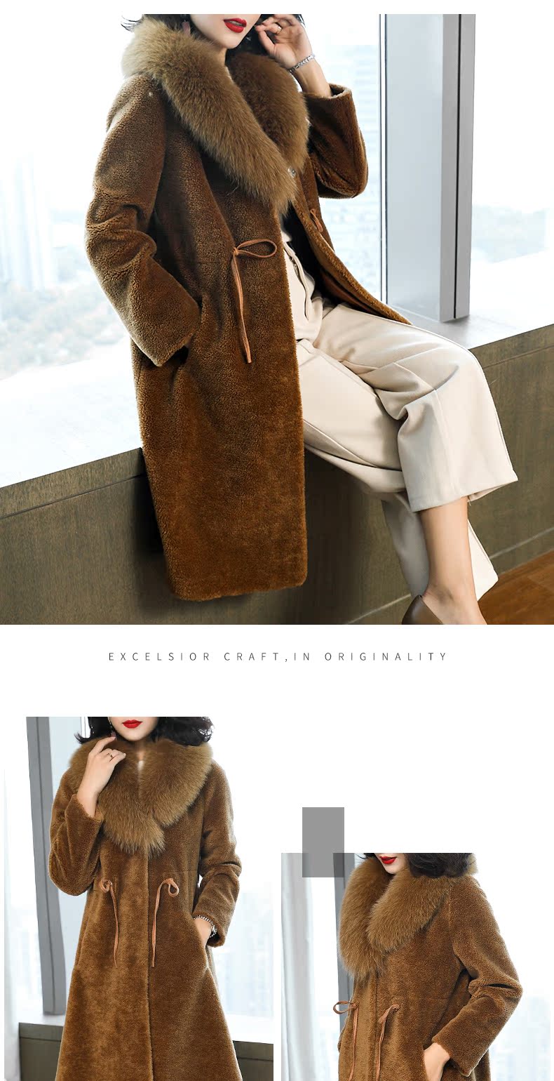 Manteau de fourrure femme - Ref 3171841 Image 10