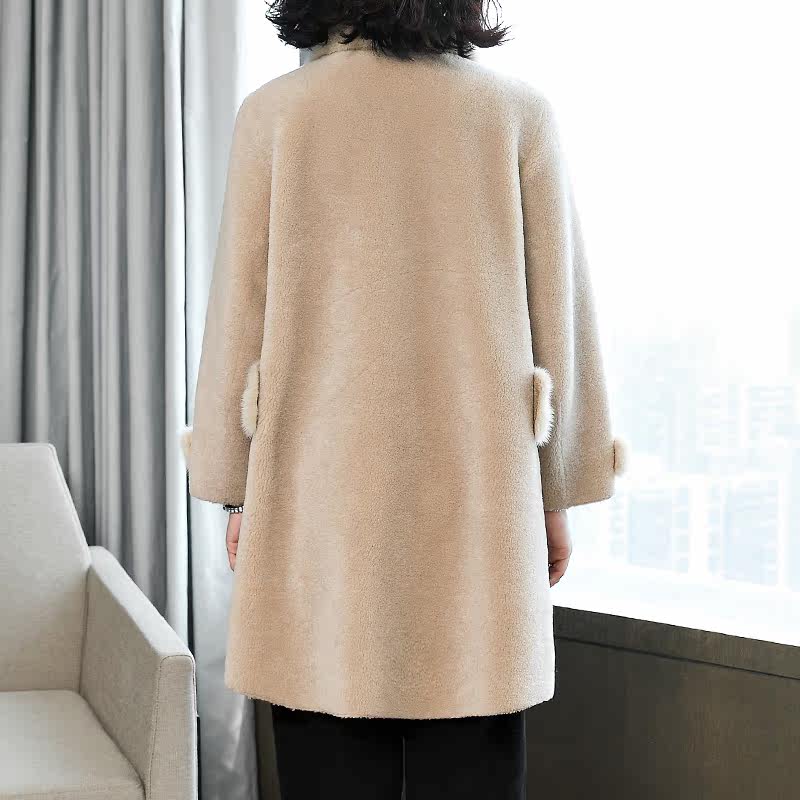 Manteau de fourrure femme - Ref 3174056 Image 5