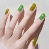 Зеленое фруктовое масло, лак для ногтей для маникюра, изумрудная зеленая матча, популярно в интернете