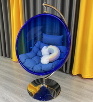 Hemisphere Hanging Acrylic Space Indoor Autumn Thousands Transparent Bubble Hanging Chair Basket Home Sloth balcony Balcony Cradle chair