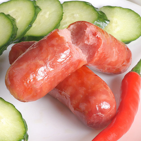 喜力虎 火山石烤肠 热狗肠 1斤*3件 多重优惠折后￥39.9包邮（拍3件）