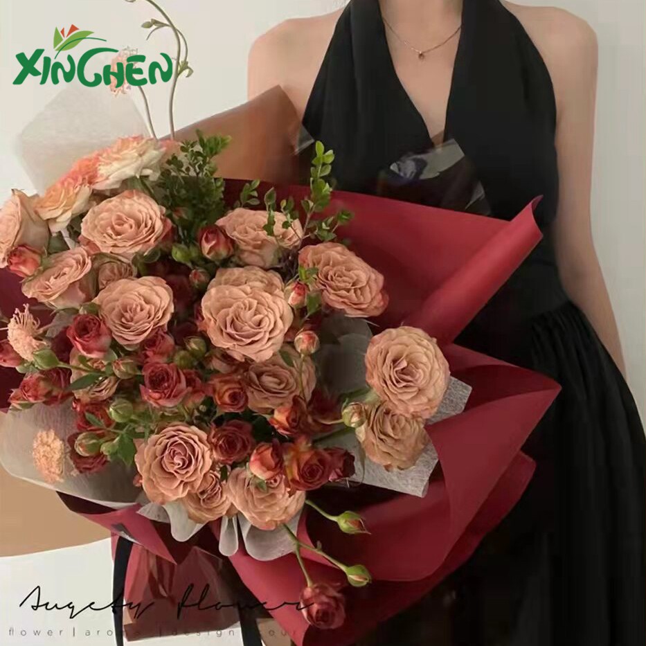 Xinchen New Water - resistant 100 g Versailles Wind - Shui Paper Kraft Paper Flower Bouquet Packaging Hardpaper