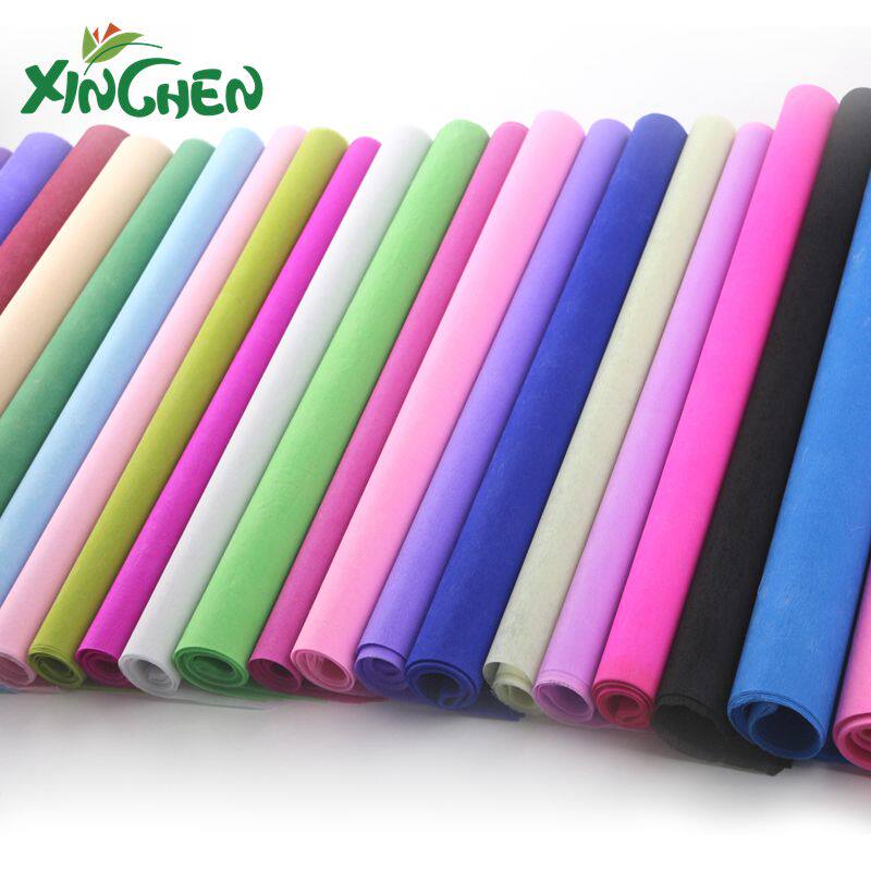 Cotton Paper Flowers Gift Wrapping Paper Apple Paper Flower Shop Supplies Materials