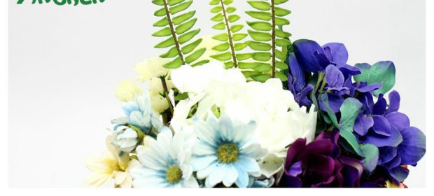 Cây xanh mô phỏng cây dương xỉ hoa trang trí vật liệu hoa nhân tạo hoa xà phòng hoa cỏ - Hoa nhân tạo / Cây / Trái cây cây giả trang trí trong nhà